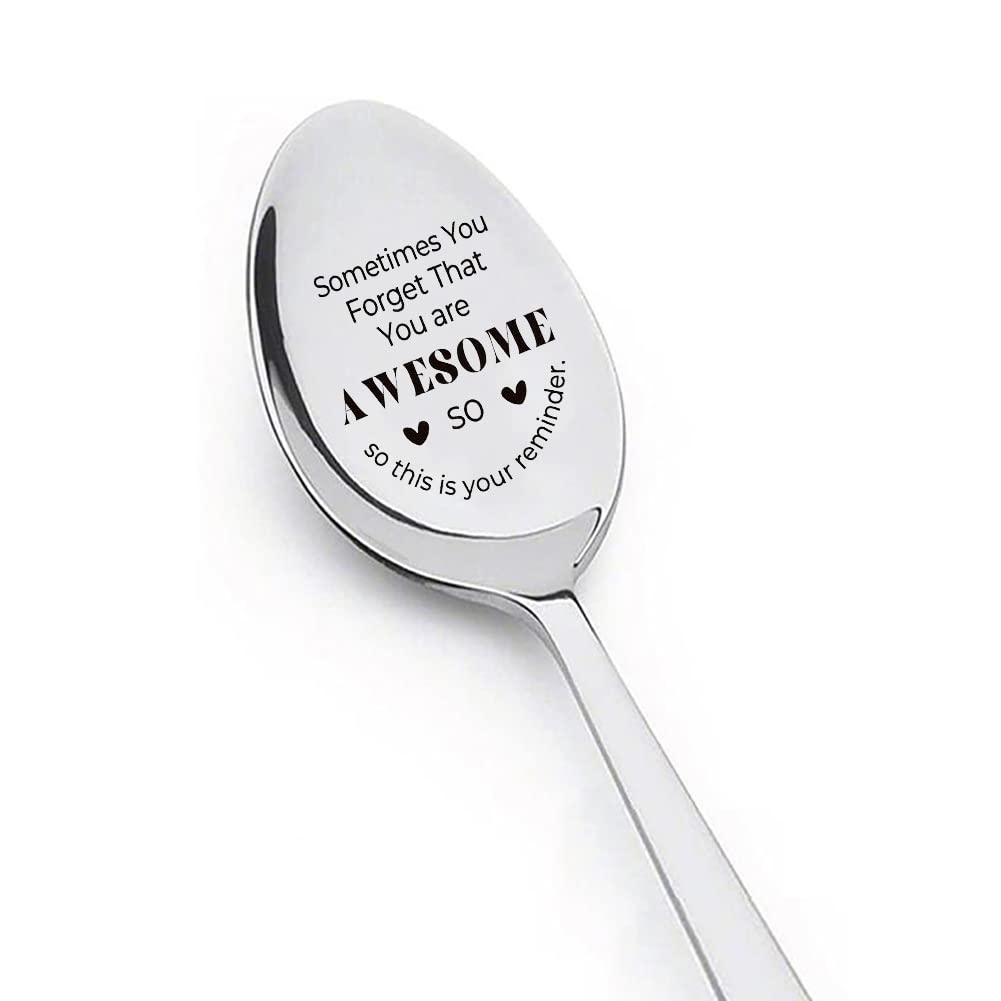 Funny Inspirational Spoon Gift for Women & Men - 