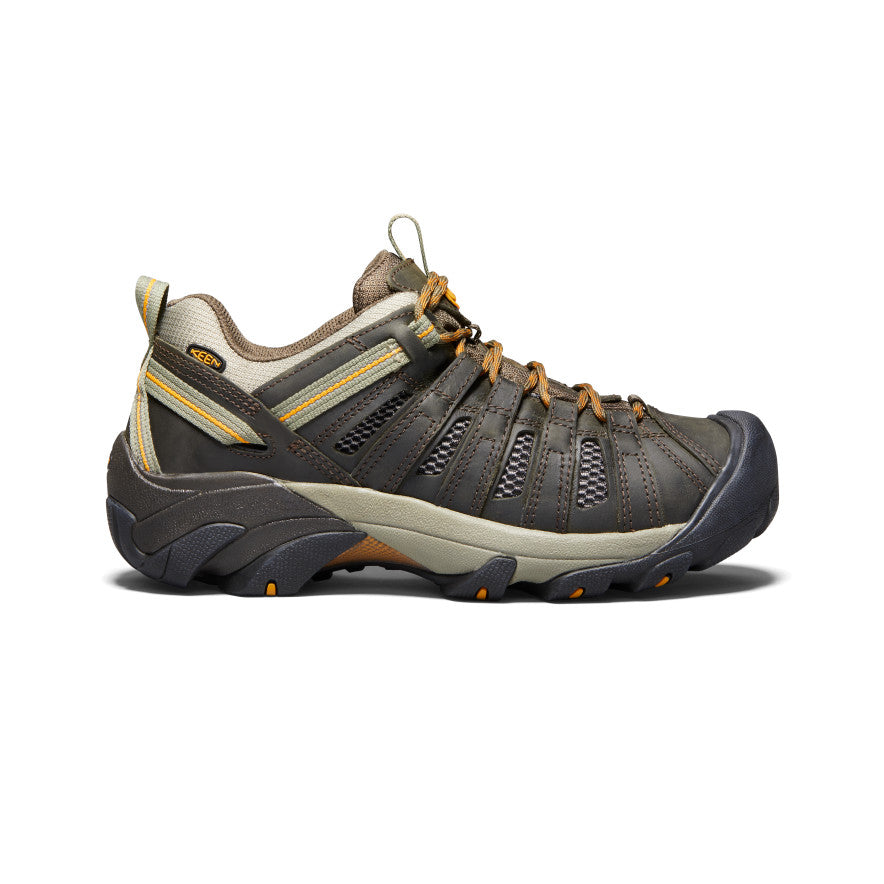 Men's Voyageur Waterproof Hiking Boots - Black Olive/Inca Gold | Outdoor Trekking & Camping Footwear for Men