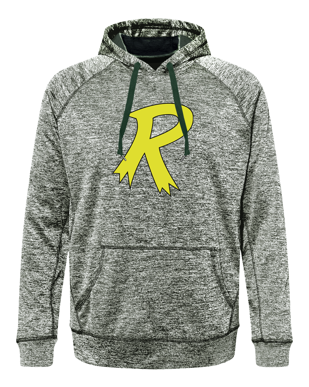 Radical R Yellow Performance Hoodie for Men & Women - Lightweight, Breathable Workout Hoodie for Running, Gym & Outdoor Activities