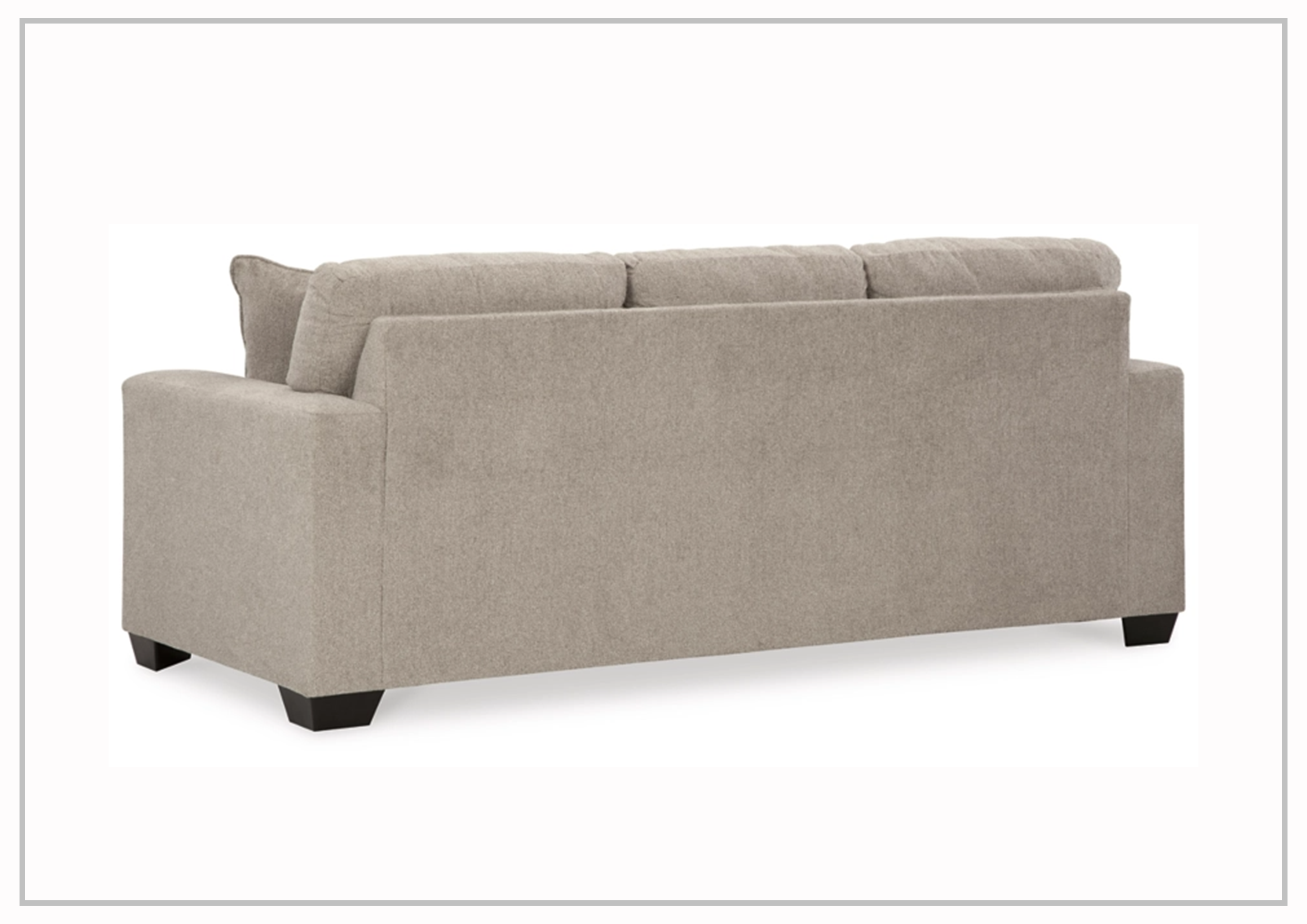 Gio Italia Dolce Queen Fabric Sleeper Sofa - Graphite & Parchment Convertible Sofa Bed for Small Spaces | Perfect for Guest Rooms, Apartments & Home Offices