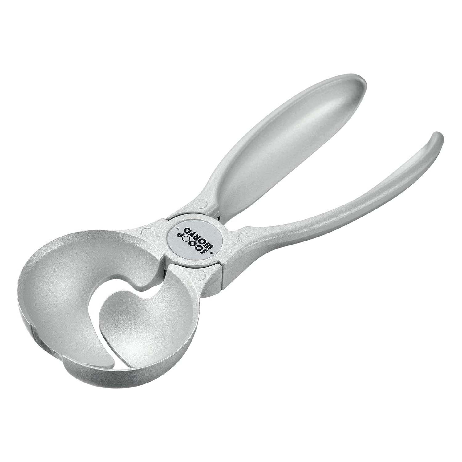 Premium GS Die Cast Aluminum Ice Cream Scoop - Heavy Duty, Ergonomic Handle for Easy Scooping - Perfect for Ice Cream Parlors, Home Kitchens, and Dessert Shops