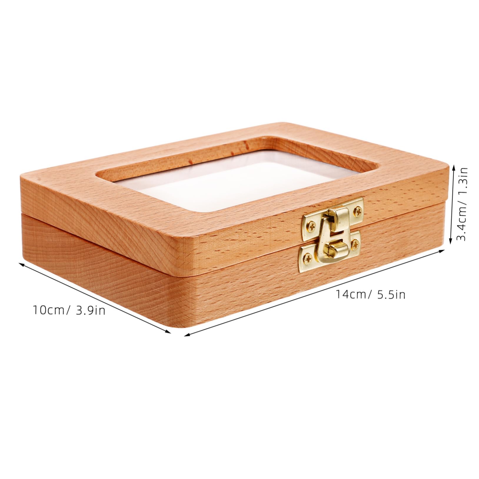 CATIEBYE Wooden First Tooth Keepsake Box - Baby Tooth Organizer & Memory Container for Kids | Perfect for Baby Showers, First Tooth Milestones, and Cherished Childhood Memories