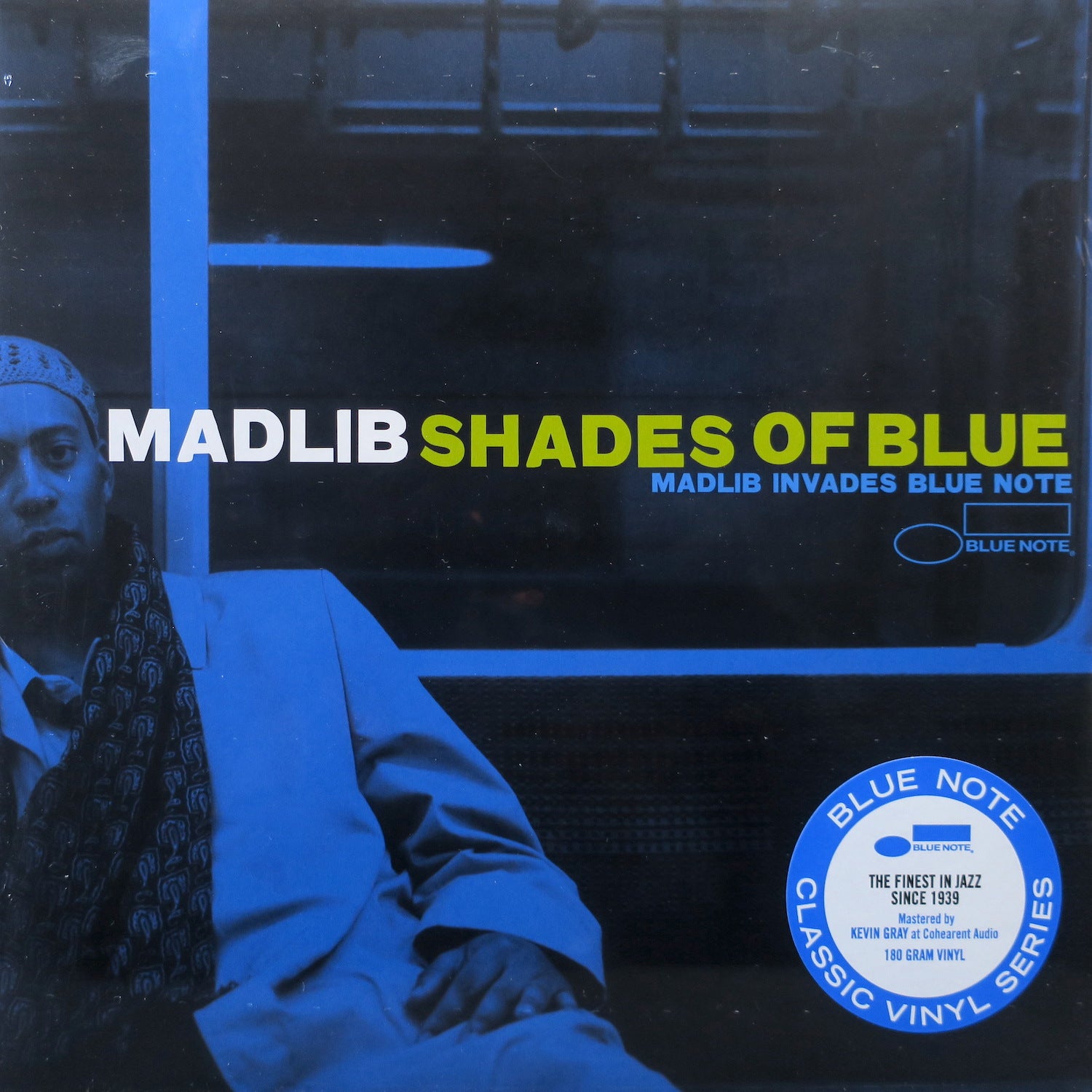 Madlib 'Shades Of Blue' Blue Note Classic 180g Vinyl 2LP - Premium Jazz Record for Audiophiles & Music Collectors - Perfect for Home Listening, DJ Sets, and Vinyl Enthusiasts