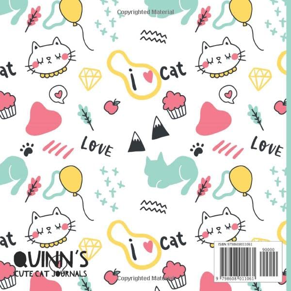 Cute Cat Sketchbook for Girls - Perfect Drawing & Doodling Notebook for Kids & Teens | Ideal Gift for Cat Lovers, Art Class & Creative Journaling
