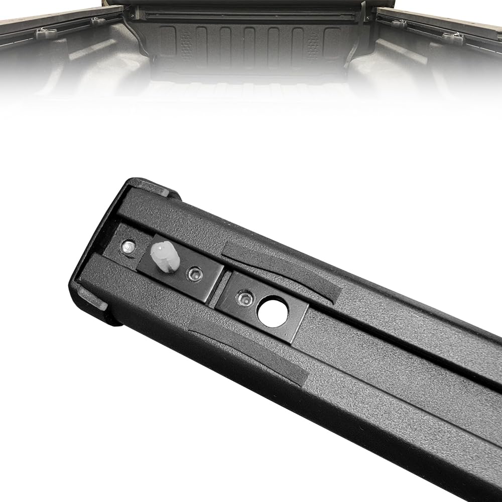 Jeep Gladiator Bed Rails System & Trail Rail System - Compatible with 2020-2024 Jeep Gladiator, Replacement for 82215956 - Perfect for Off-Roading, Camping & Cargo Organization