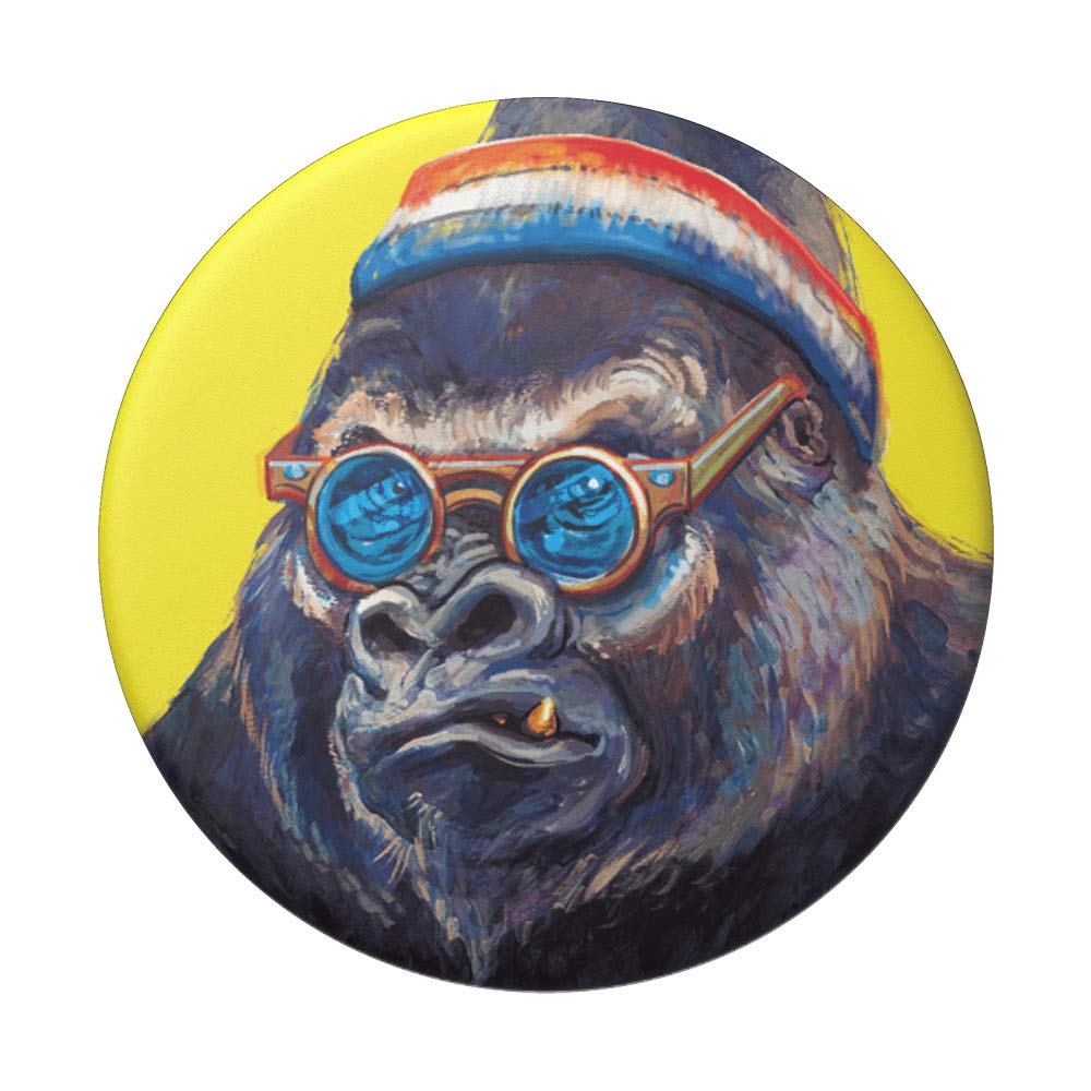 Gorilla PopSockets PopGrip: Interchangeable Phone & Tablet Stand with Swappable Grip - Perfect for Hands-Free Viewing, Gaming, and Secure Phone Handling