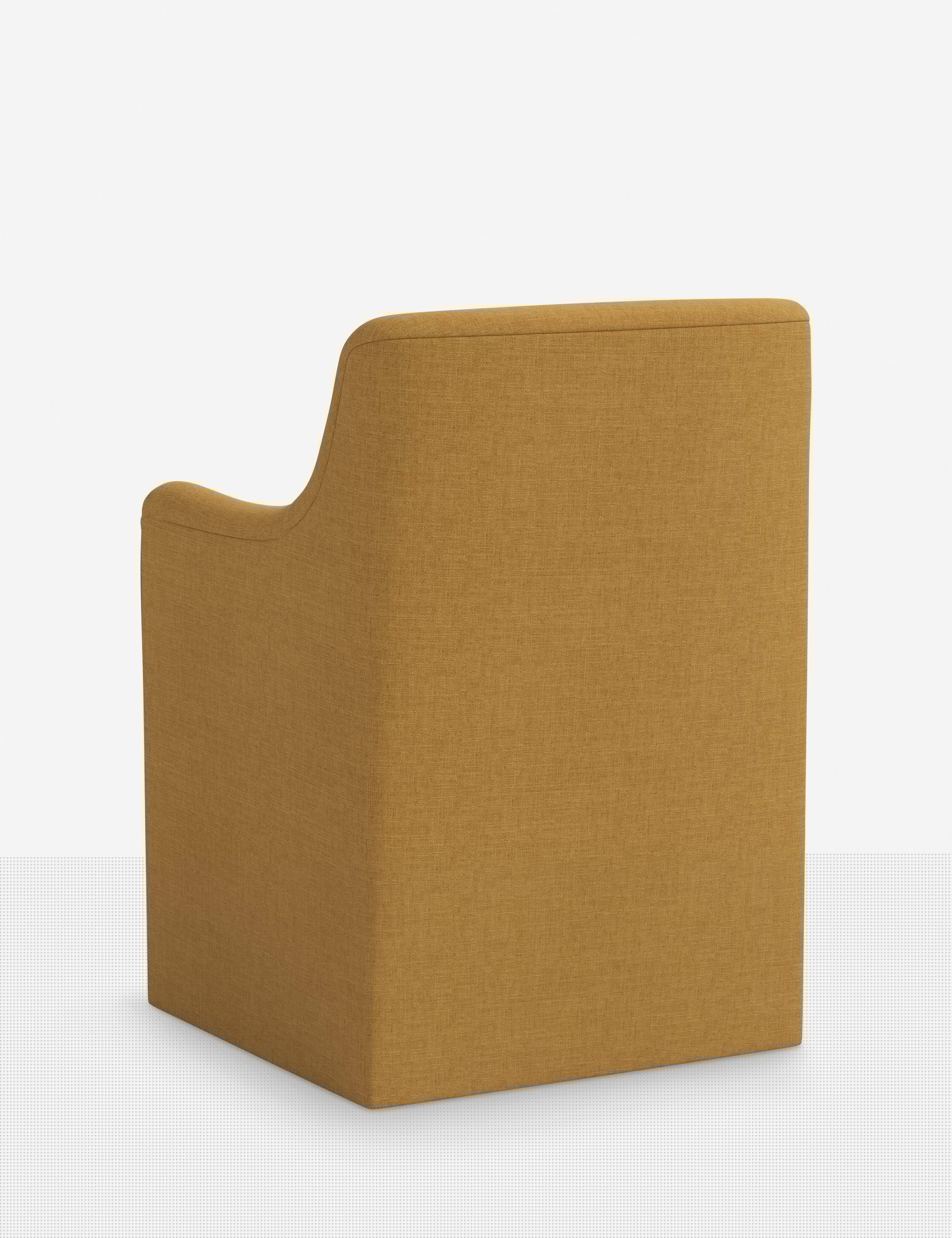 Astoria Dining Chair - Modern Wooden Dining Room Chair with Upholstered Seat - Perfect for Kitchen, Dining Room, and Home Office