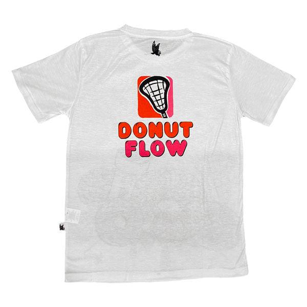 Youth & Adult Donut Flow Graphic T-Shirt - Soft Cotton Casual Tee for Men and Women - Perfect for Streetwear, Gifts, and Everyday Fashion
