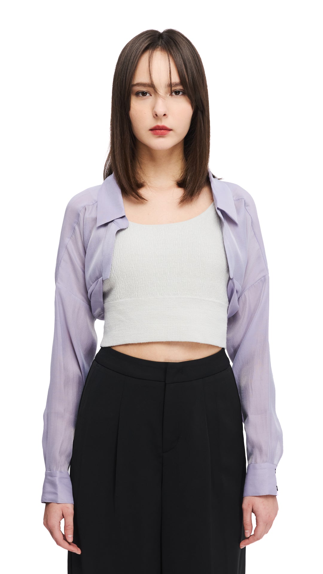 Sheer See-Through Crop Top for Women - Sexy Mesh Short Sleeve Shirt - Perfect for Summer, Beach, Parties & Night Out