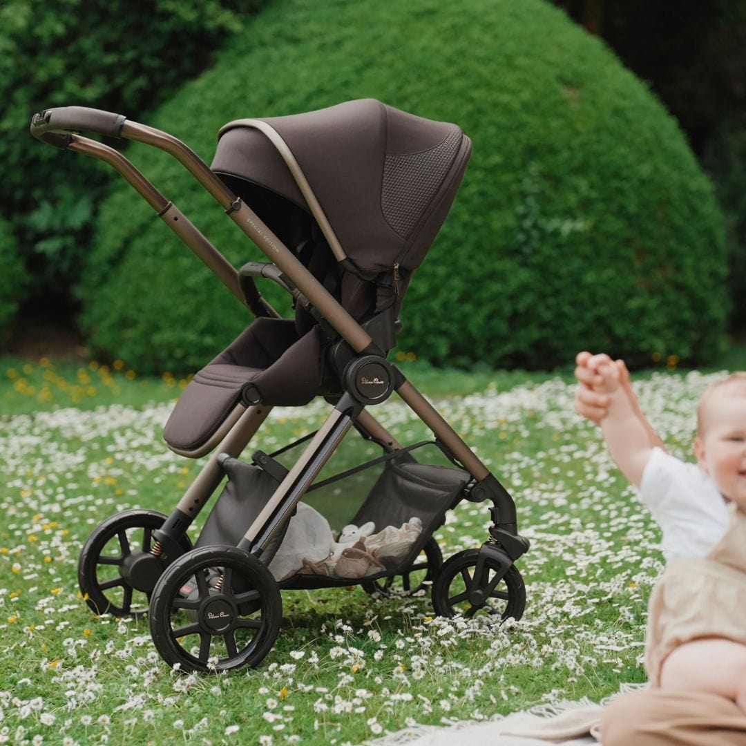 Silver Cross Reef 2 Stroller - Lightweight Compact Baby Stroller with Adjustable Seat & Sun Canopy | Perfect for Travel, Shopping & Daily Walks