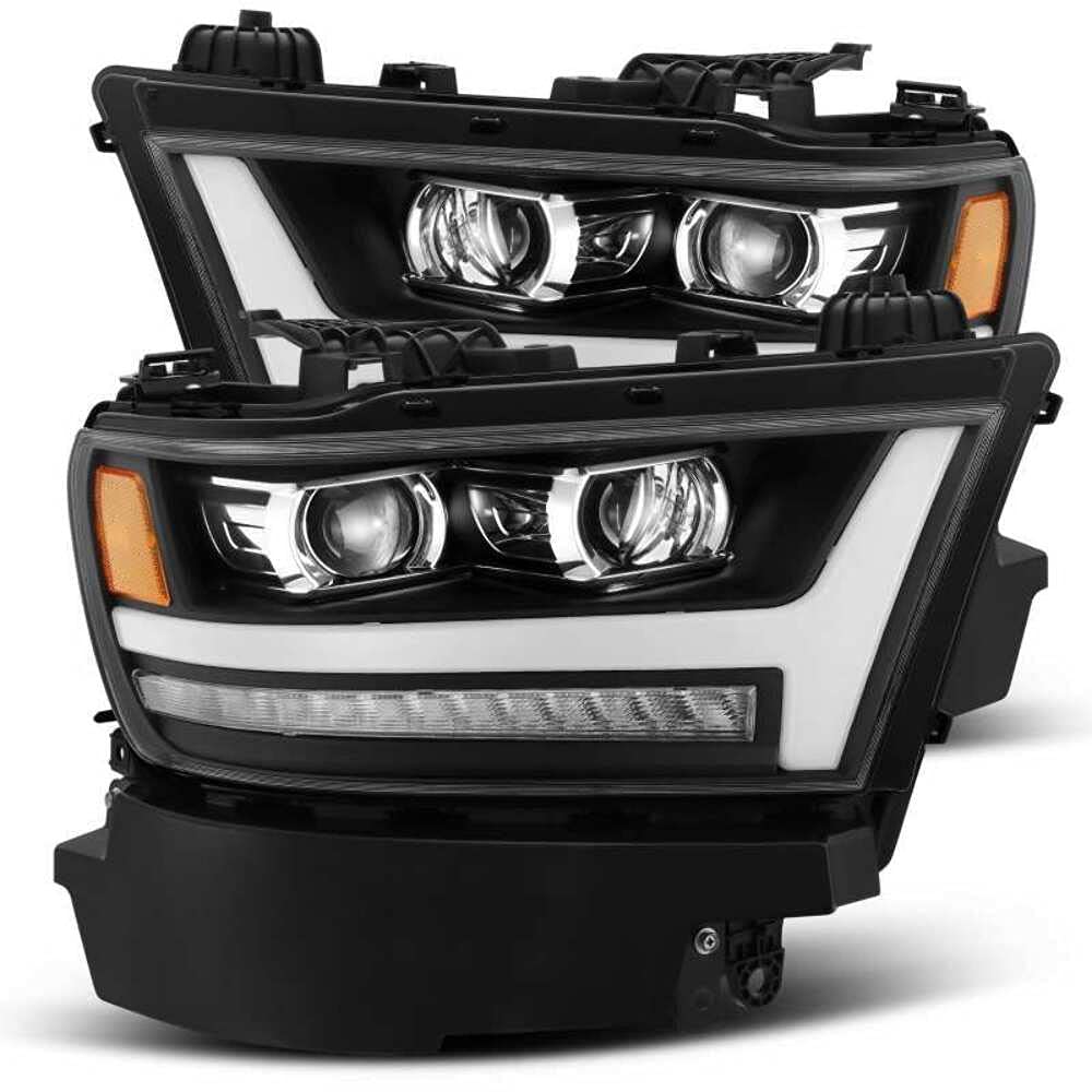 AlphaRex USA 880543 LUXX Series LED Projector Headlights for Ram 1500 - High Performance Lighting Upgrade for Night Driving & Off-Road Adventures