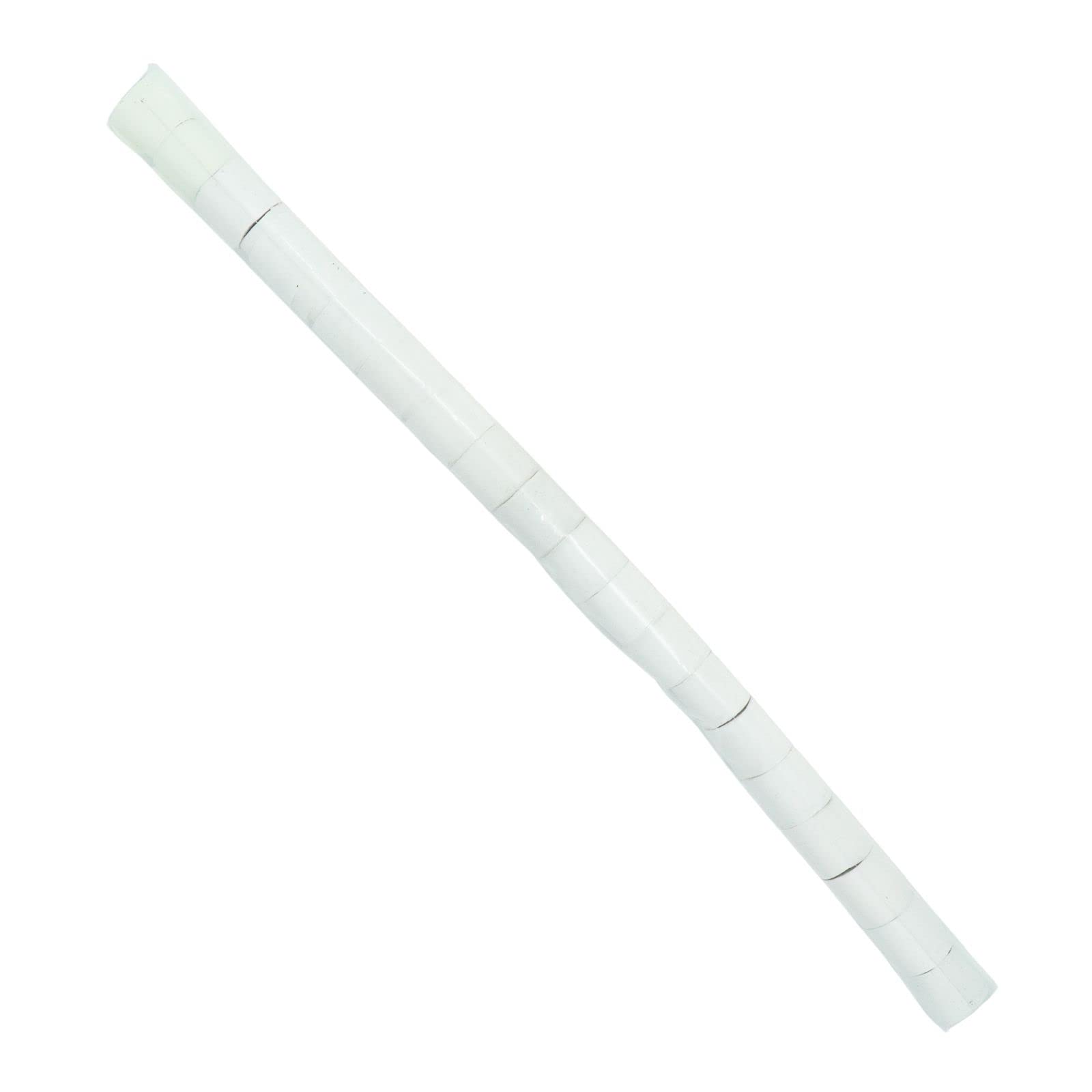 Premium White Tissue Paper Confetti Streamers - 20 Rolls (1