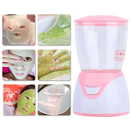 Automatic DIY Facial Mask Maker Machine with 32pcs Collagen Capsules - Fruit Infused Cream Maker for Home Spa & Skincare Routine