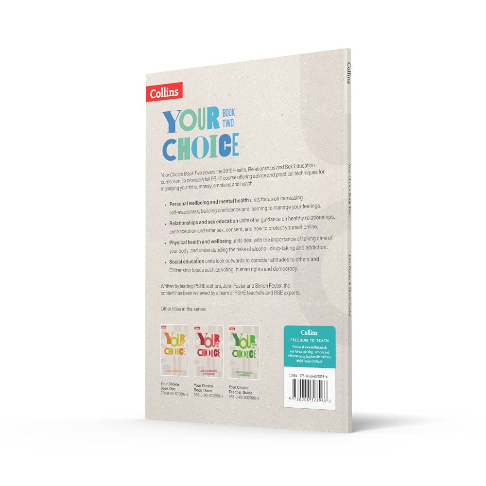 Student Book Two: Comprehensive PSHE Curriculum for Schools - Relationships, Sex & Health Education (Your Choice) | Perfect for Classroom Teaching & Student Learning