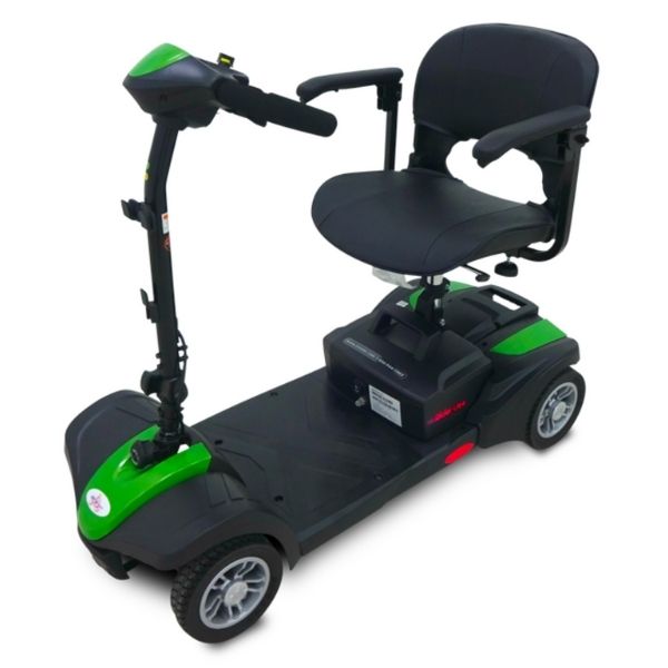 EV Rider MiniRider Lite 4 Wheel Mobility Scooter - Compact Electric Scooter for Adults & Seniors - Lightweight Foldable Travel Scooter with Long Battery Life - Perfect for Shopping, Travel & Indoor/Outdoor Use