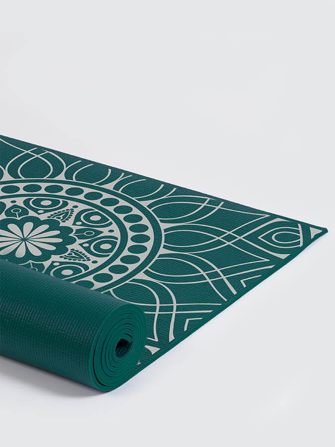 Premium 6mm Non-Slip Yoga Mat for Hot Yoga & Home Workouts - Eco-Friendly TPE Material for Enhanced Grip & Comfort