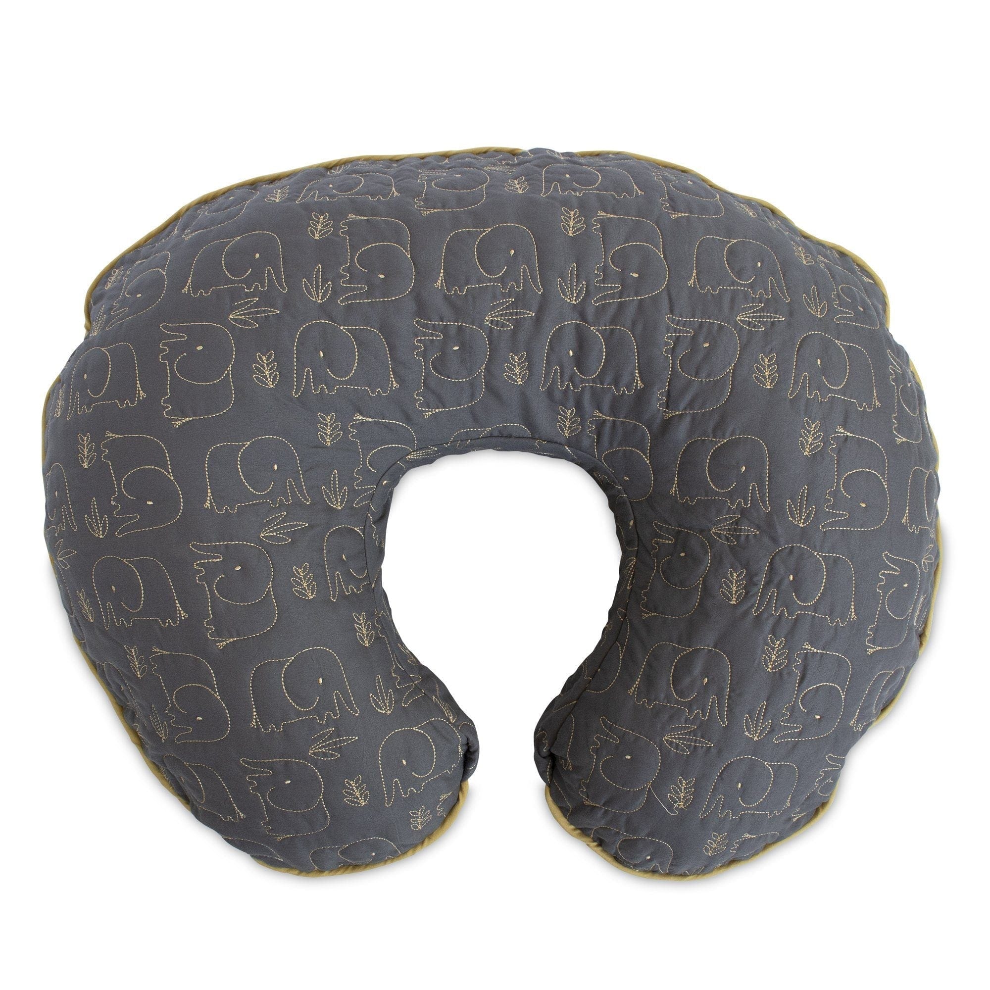 Boppy Luxe Slipcovered Nursing Pillow - Soft & Supportive Breastfeeding Pillow for New Moms, Comfortable Baby Feeding Support for Nursing, Bottle Feeding & Tummy Time