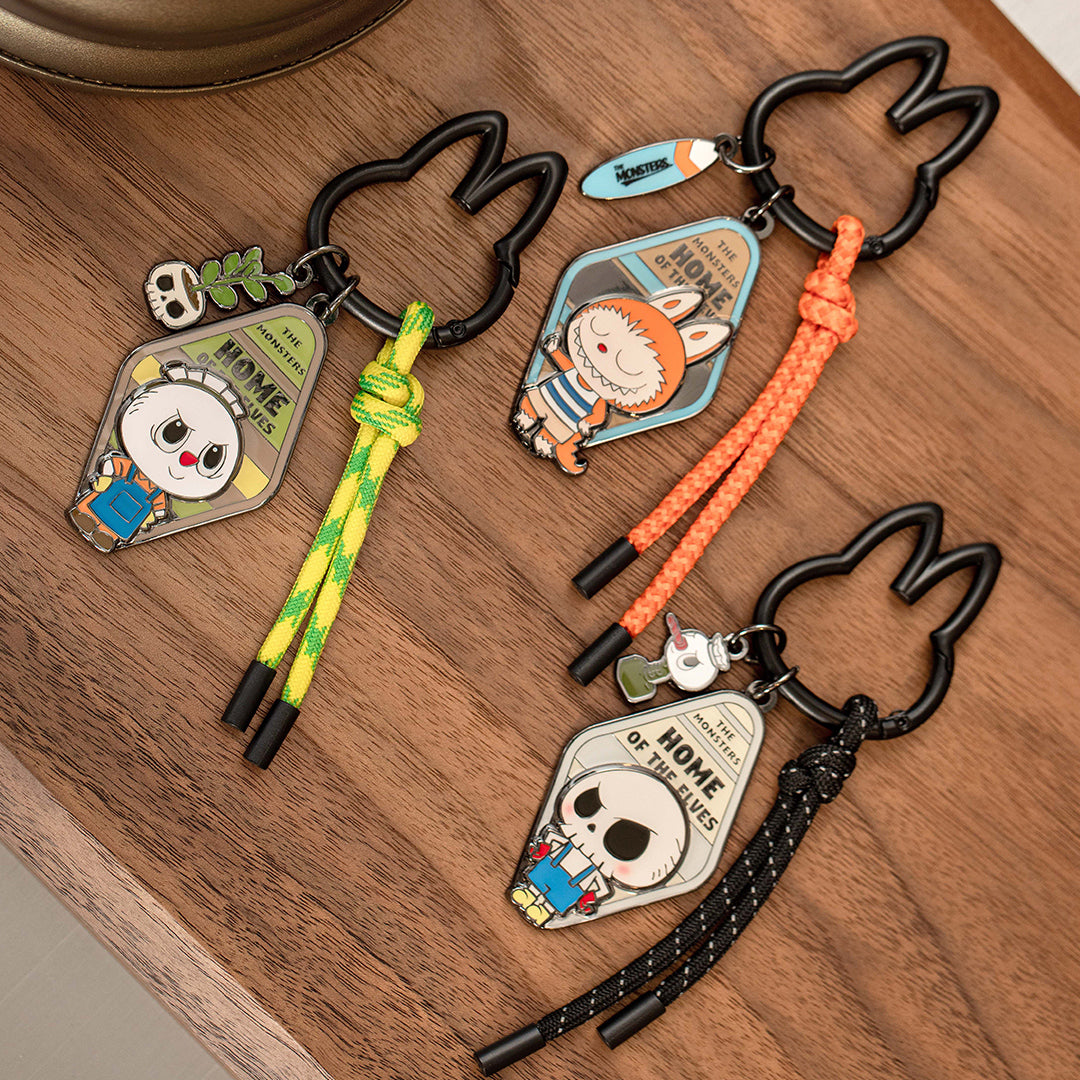 POP MART The Monsters Home of the Elves Series Blind Box - Cute Anime Pendant Keychain for Bag & Keys Collection, Perfect Gift for Fans & Kawaii Lovers