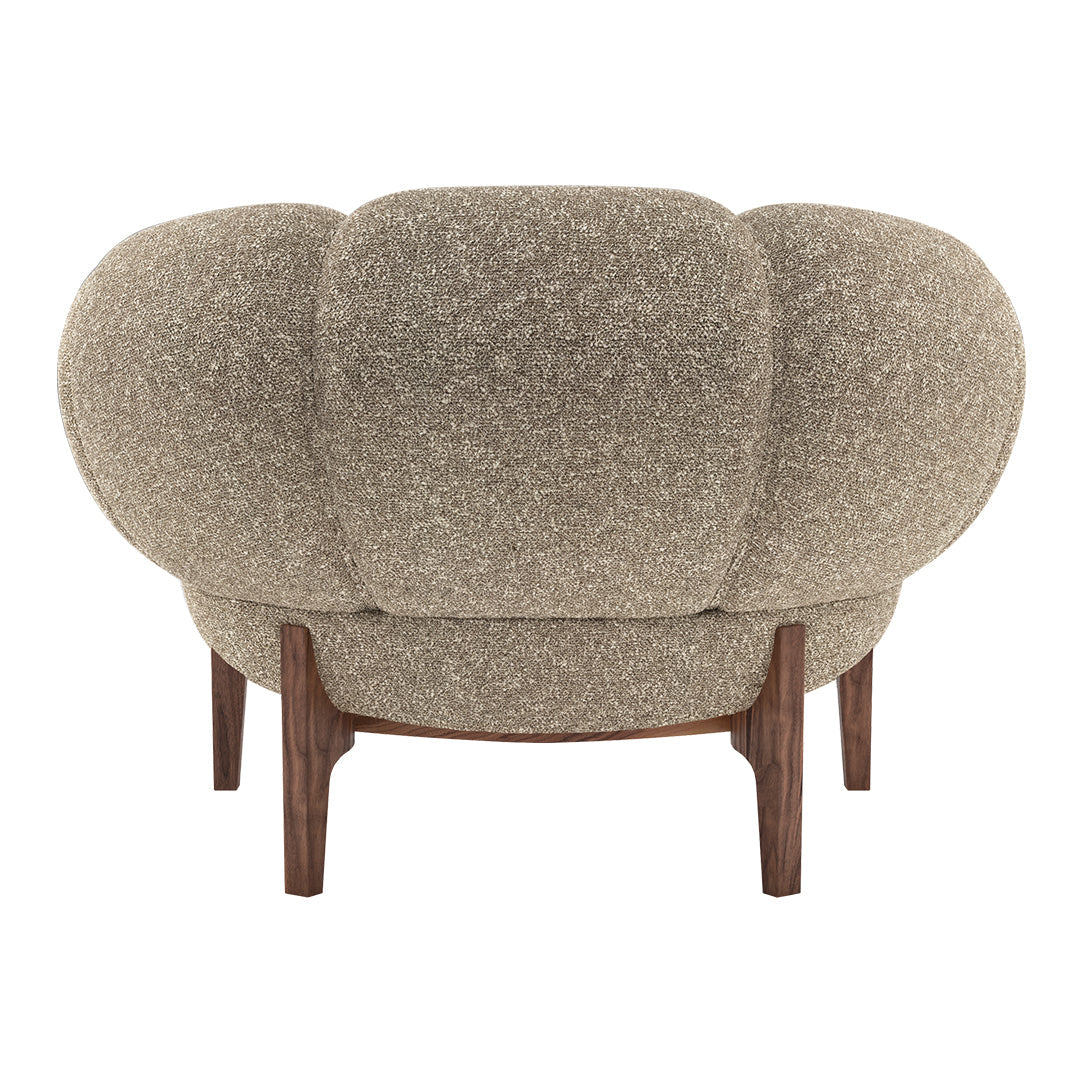 Modern Croissant Lounge Chair - Comfortable Crescent-Shaped Accent Chair for Living Room, Bedroom, or Office - Perfect for Relaxing, Reading, and Napping