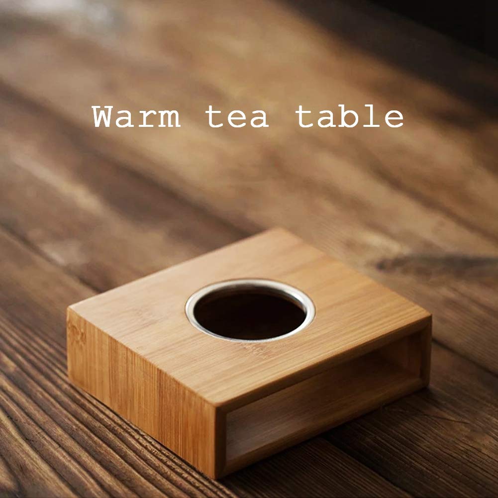 Candle-Lit Teapot Warmer & Coffee Pot Warmer Base - Heatproof Dish Warmer for Glass Teapots, Mugs & Kitchenware | Perfect for Tea Parties, Coffee Breaks & Dining Table Decor