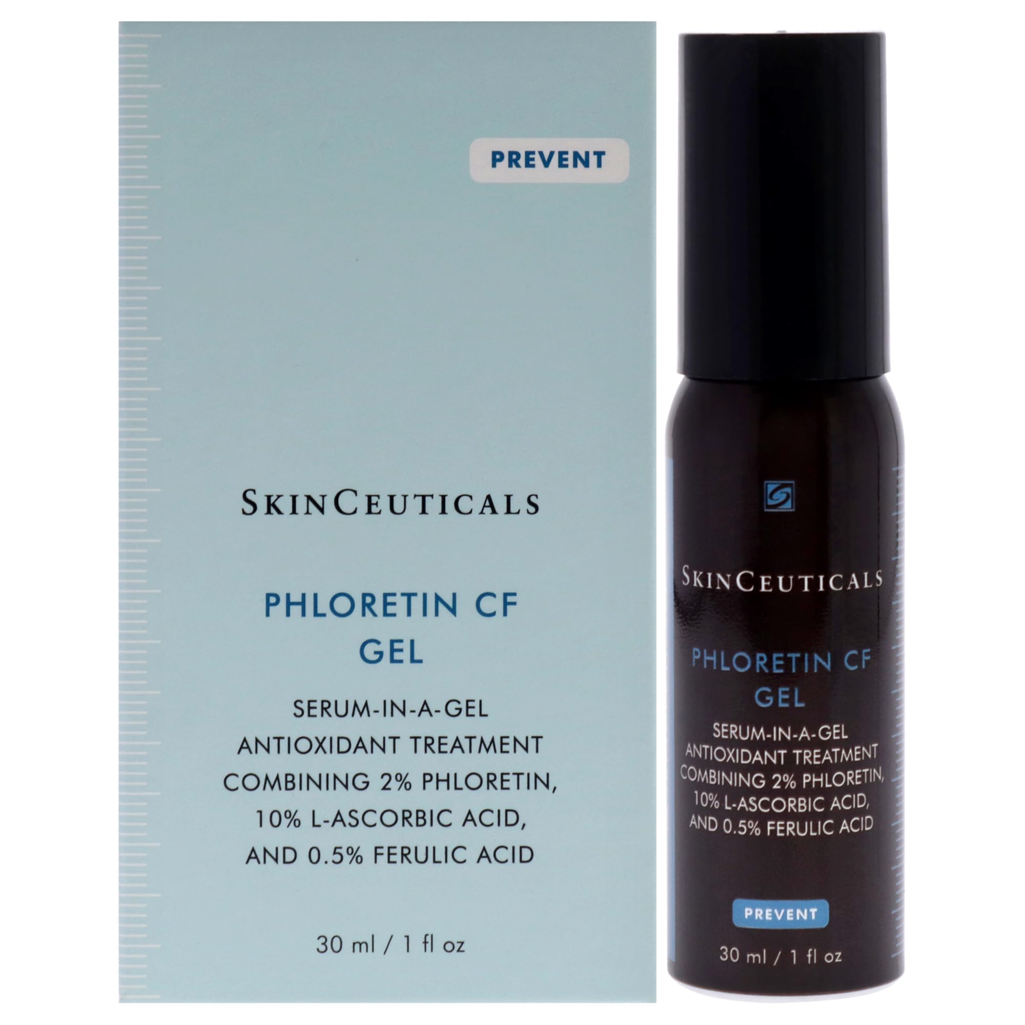 SkinCeuticals Phloretin CF Gel - Antioxidant Serum for Brightening & Anti-Aging - Perfect for Morning Skincare Routine & Sun Protection