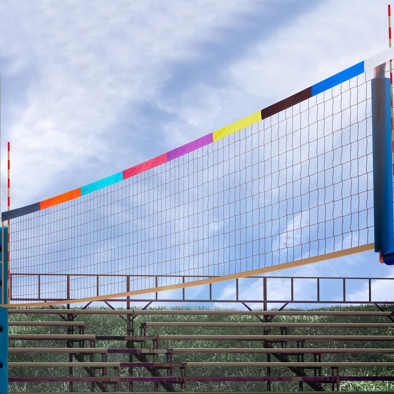 Libima Volleyball Training Equipment - Portable Volleyball Net for Setting & Hitting Practice | Indoor & Outdoor Use for Backyard, Beach, Court Drills | Perfect for Coaches & Players