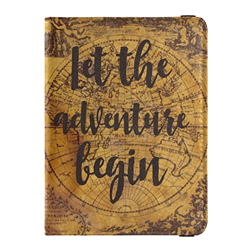 Vintage Map Let The Adventure Begin
