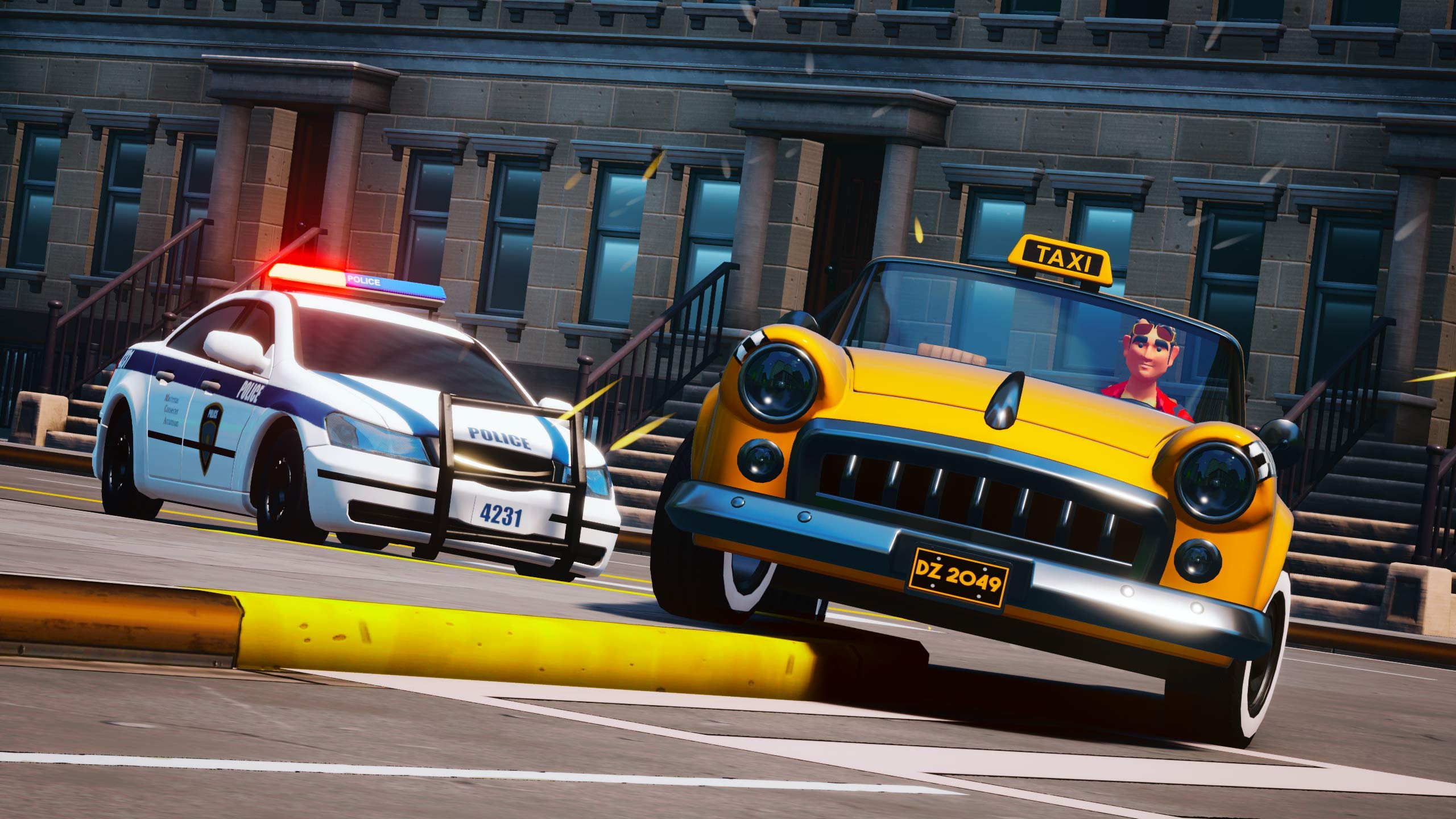 Taxi Chaos - Nintendo Switch Game - Fun Driving Simulation for Kids & Adults - Perfect for Family Game Nights & Road Trip Entertainment