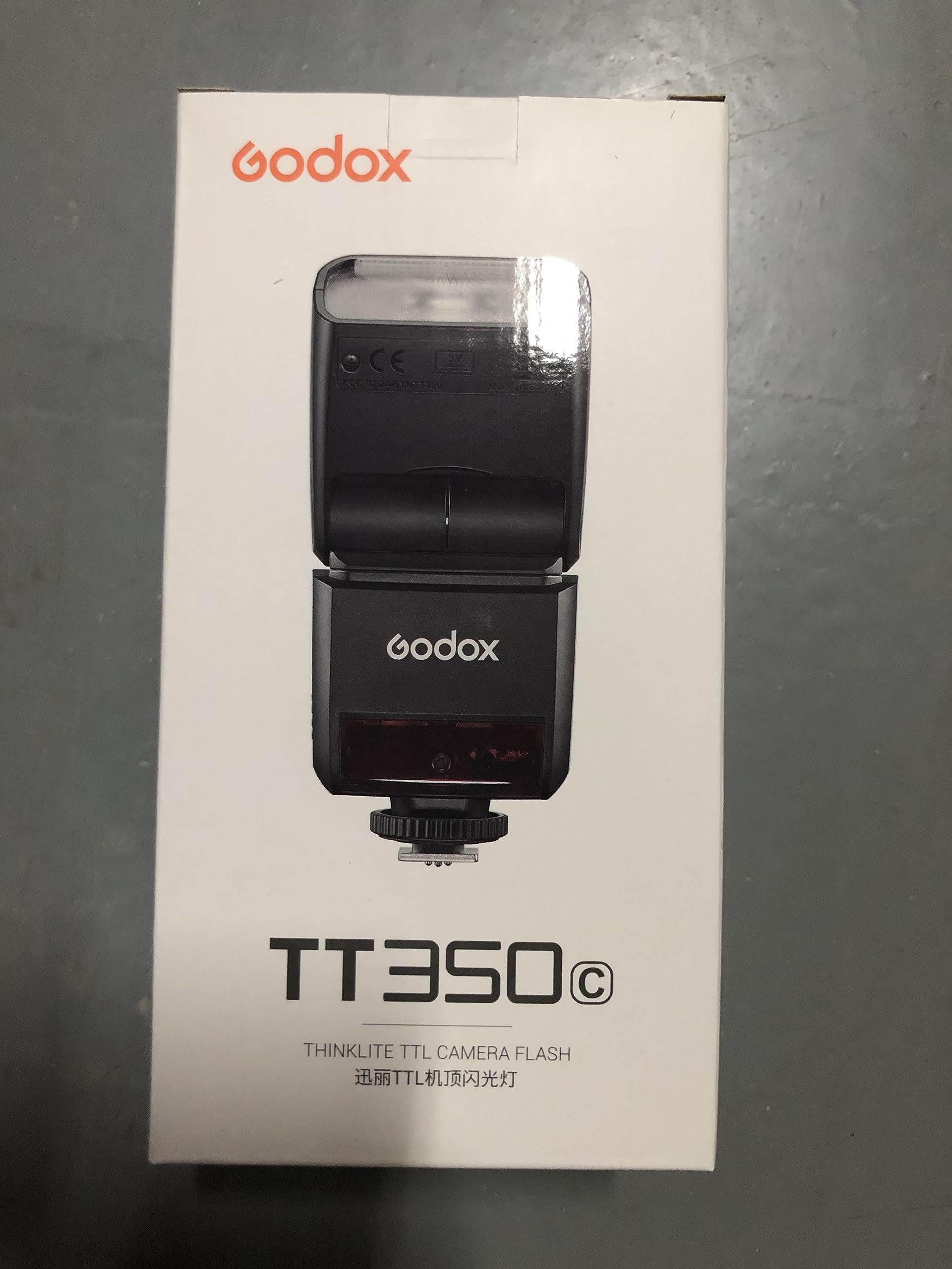 Godox TT350C Mini TTL Flash Speedlight for Canon - 2.4G Wireless GN36 HSS 1/8000s | Compact Camera Flash Compatible with Canon DSLR/Mirrorless | Perfect for Portrait, Wedding & Event Photography
