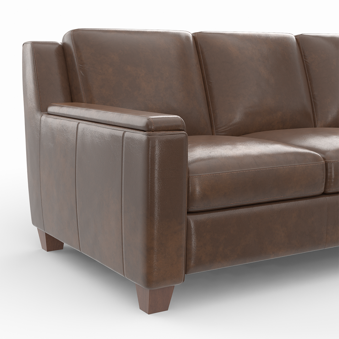 Malmo Queen Sleeper Sofa - Convertible Sofa Bed with Memory Foam Mattress, Modern Upholstered Sectional Couch for Small Spaces | Perfect for Guest Rooms, Apartments & Living Rooms