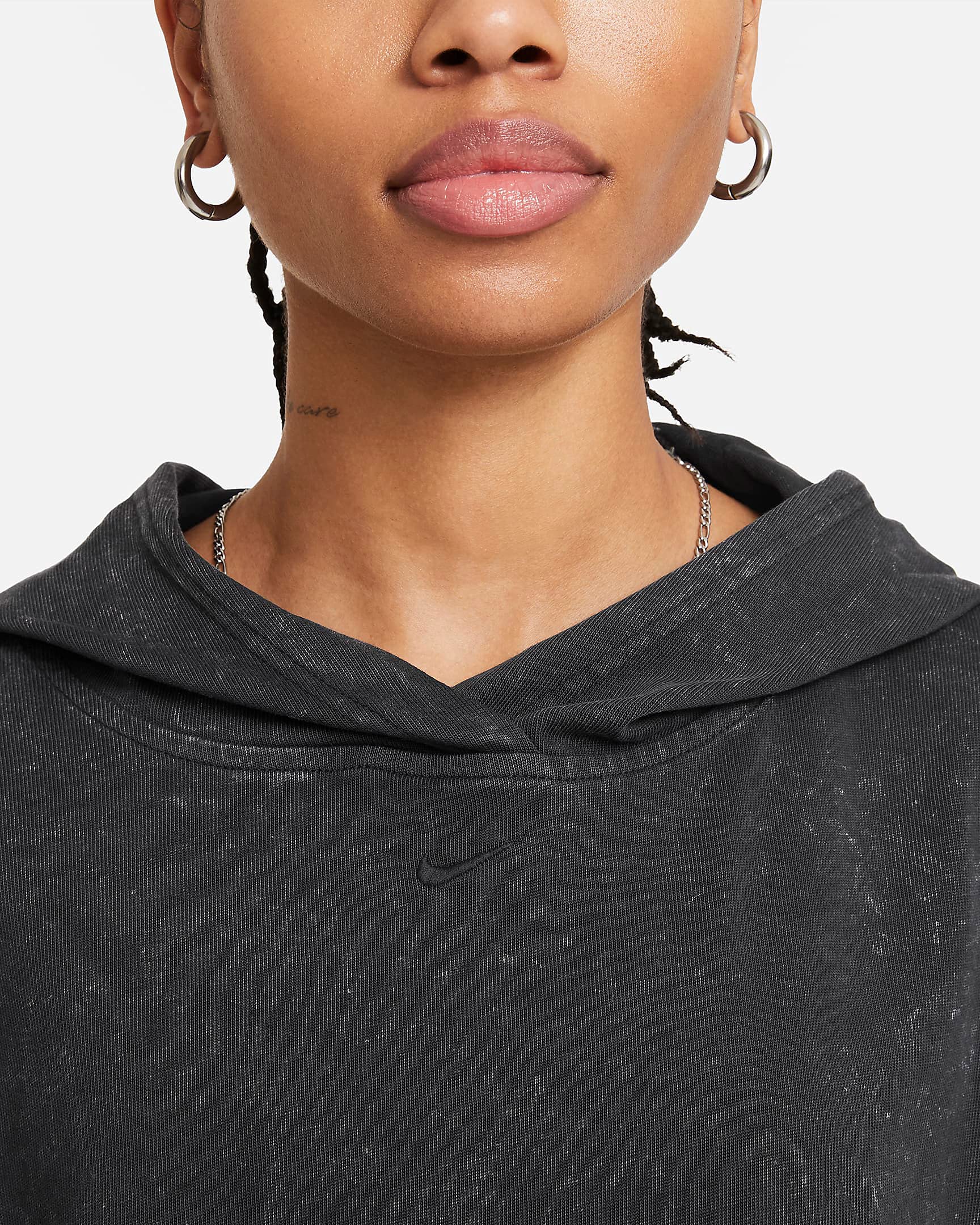 Nike Sportswear Wash Hoodie - Off Black | Comfortable & Stylish Pullover for Men & Women | Perfect for Gym, Running & Casual Wear