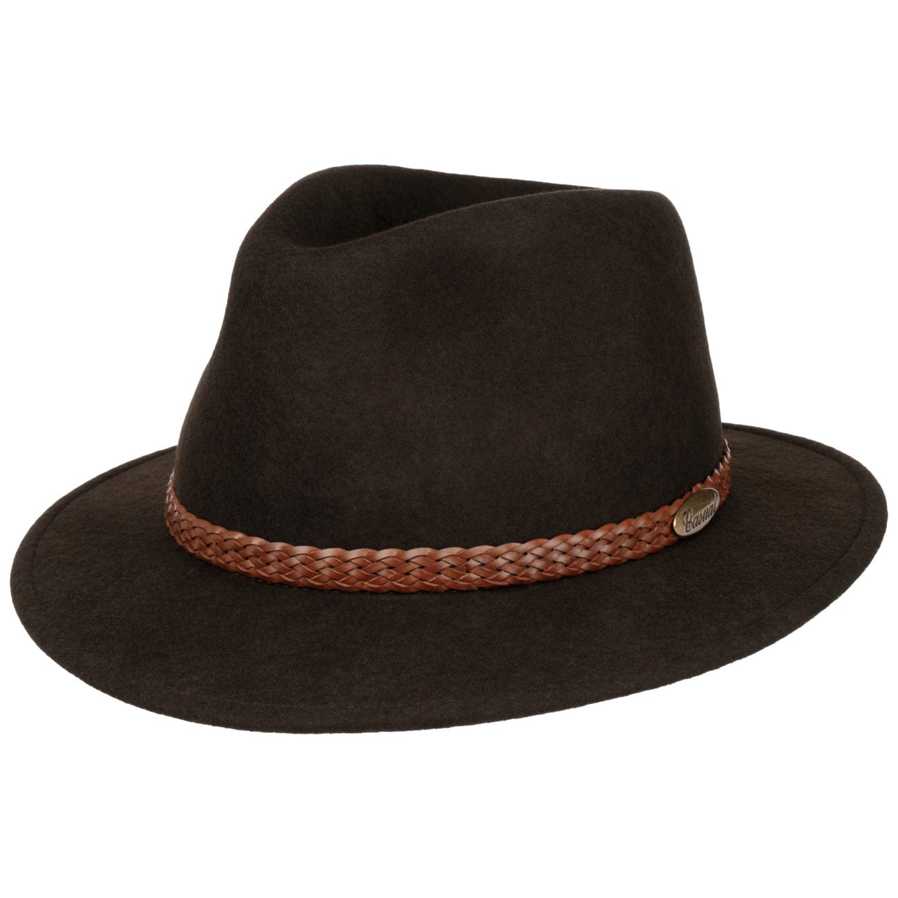 Stylish Casual Lightweight Wool Felt Travel Hat by Lierys - Perfect for Outdoor Adventures, Travel & Everyday Wear