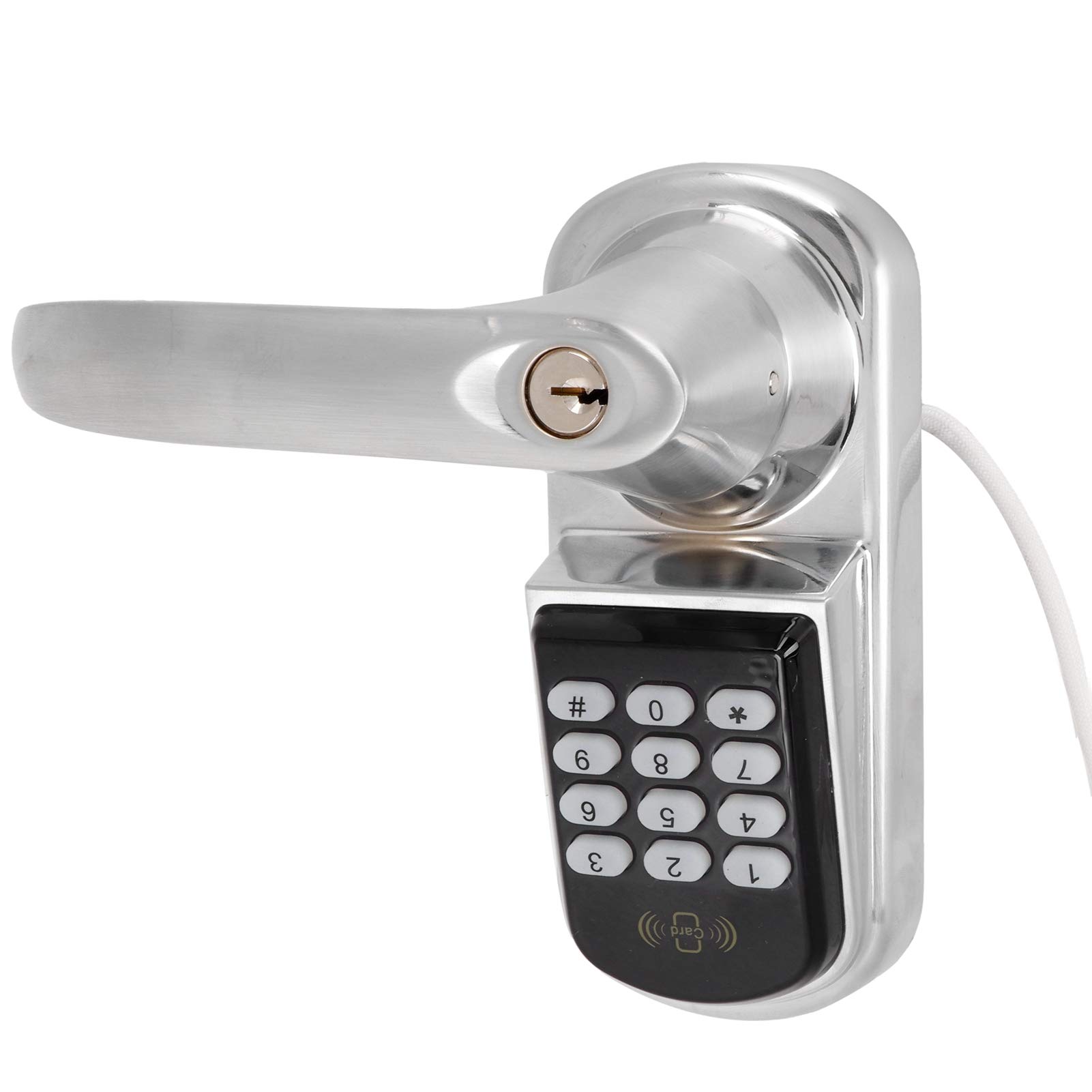 Smart Electronic Door Lock - Keyless Entry, Anti-Peeping & Anti-Theft Security for Homes, Offices & Restaurants | Easy Installation & Durable Hardware for Enhanced Safety & Convenience