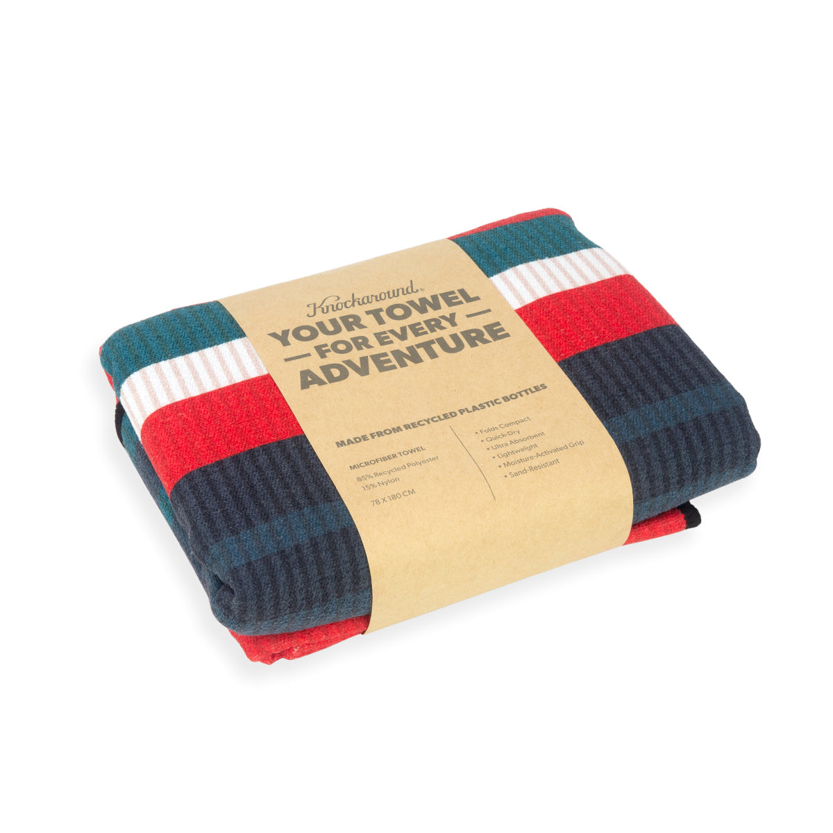 Adventure Towel Sarape - Lightweight, Quick-Dry & Versatile Travel Blanket for Camping, Beach, Picnics & Outdoor Activities