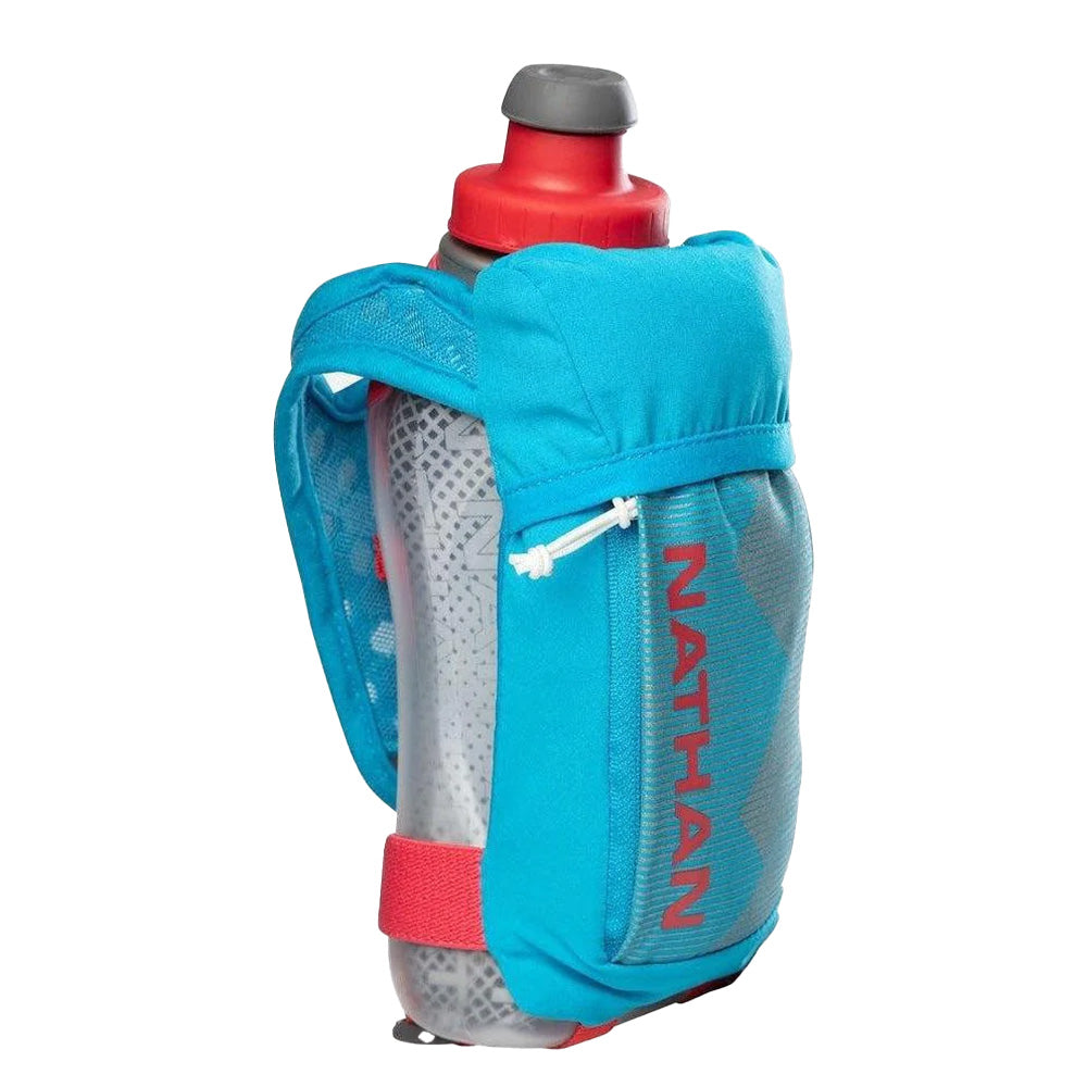Nathan Quicksqueeze 12oz Insulated Handheld Water Bottle - Lightweight & Leakproof for Running, Hiking, Cycling & Outdoor Sports