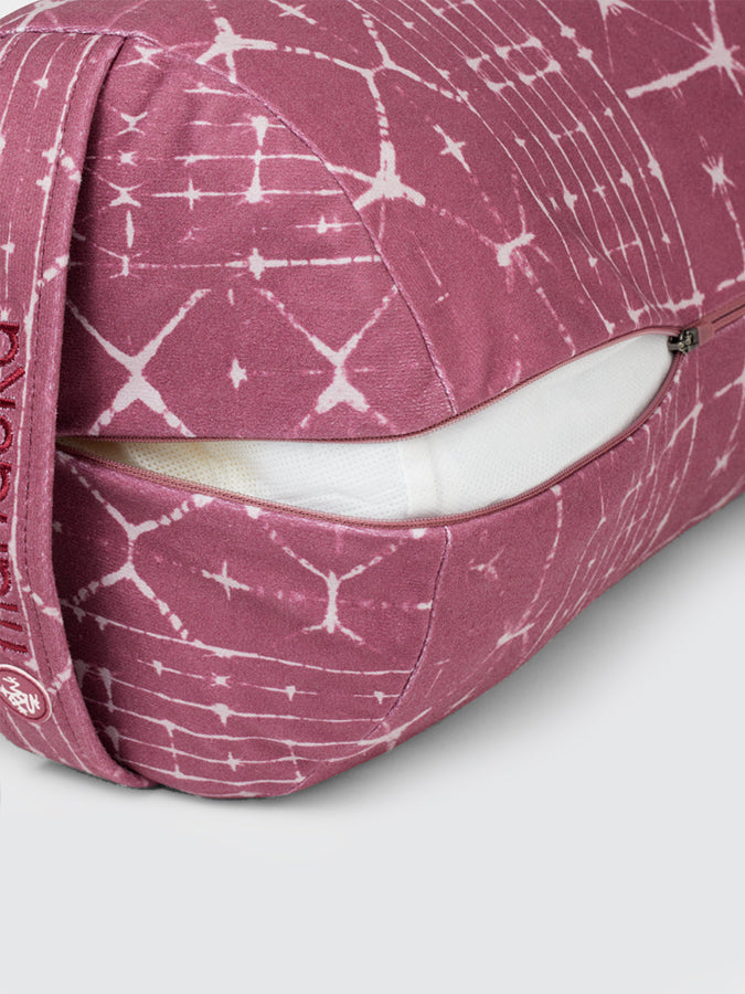 Manduka Enlight Technology Meditation Yoga Bolster Cushion - Premium Support for Yoga, Meditation & Relaxation - Perfect for Home, Studio & Travel Use