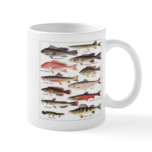 White - Fish Mugs