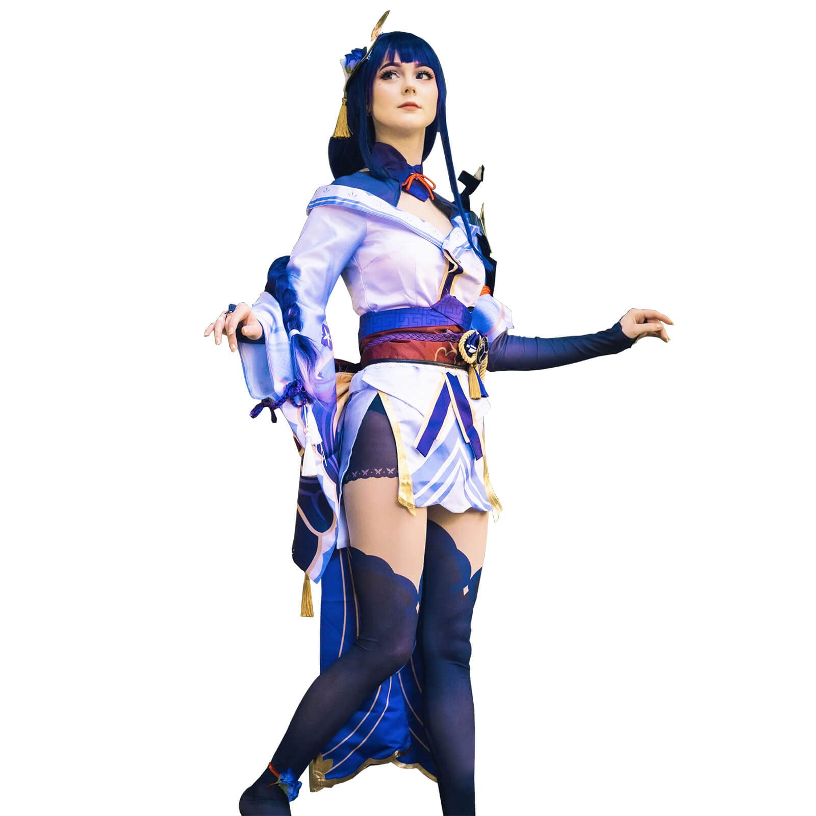 Raiden Shogun Cosplay Costume - Genshin Impact Baal Outfit for Women | Anime Convention, Halloween Party & Cosplay Events