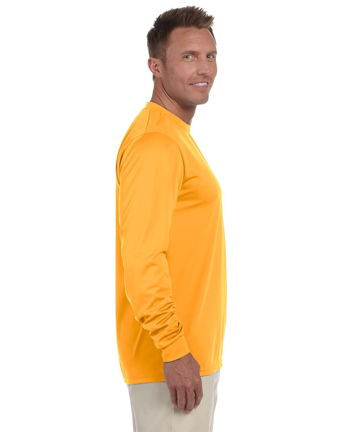 Augusta Sportswear 788 Moisture-Wicking Long Sleeve Performance T-Shirt for Men & Women - Gym, Running, Hiking & Outdoor Activities