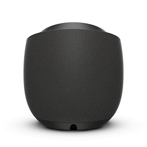 Belkin SoundForm Elite Hi-Fi Smart Speaker with Wireless Charger - Alexa Voice-Controlled Bluetooth Speaker Powered by Devialet Sound Technology - Fast Wireless Charging for iPhone, Samsung Galaxy & More (Black) - Perfect for Home, Office & Outdoor Use