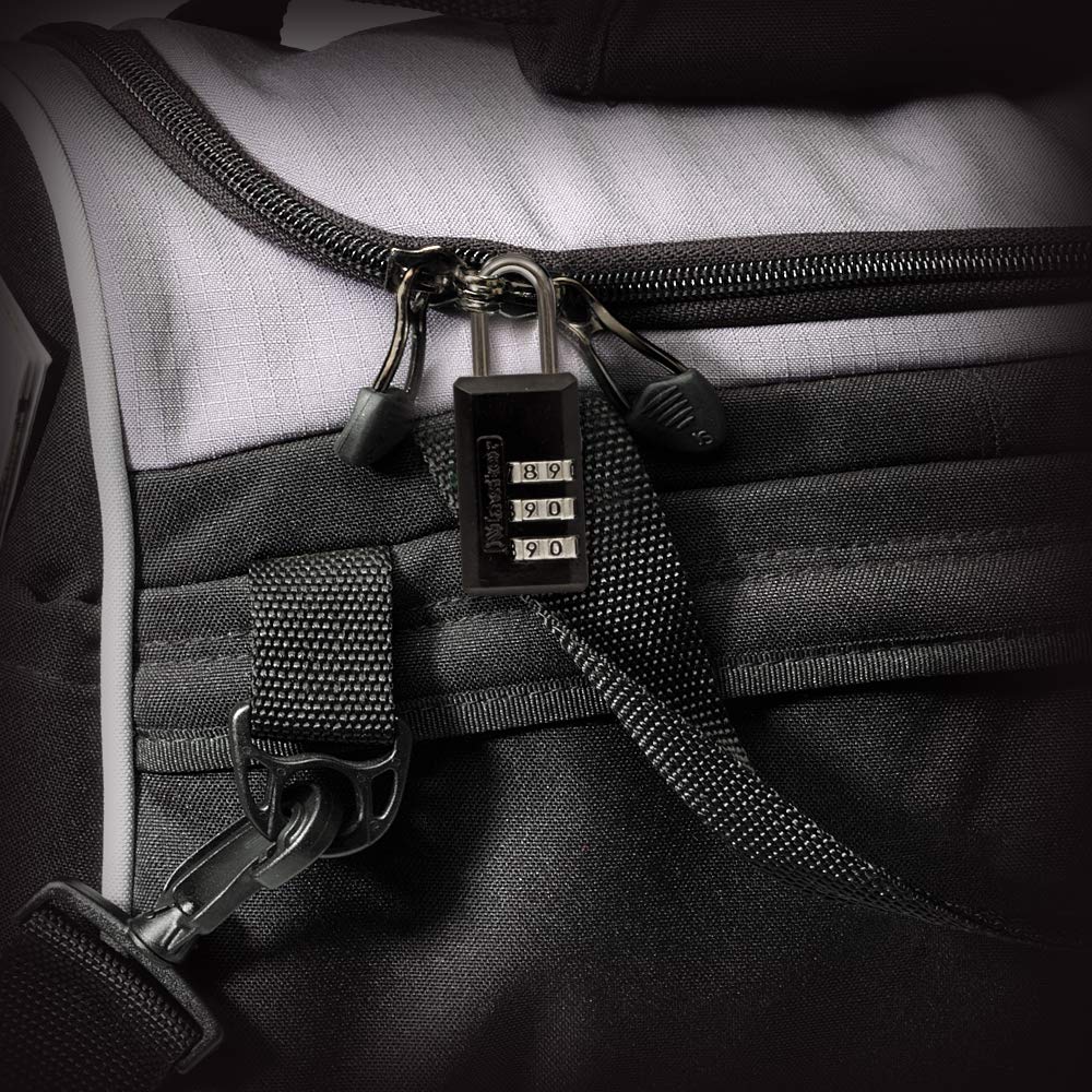 Master Lock 646D Black Combination Luggage Lock - Set Your Own Code, 13/16