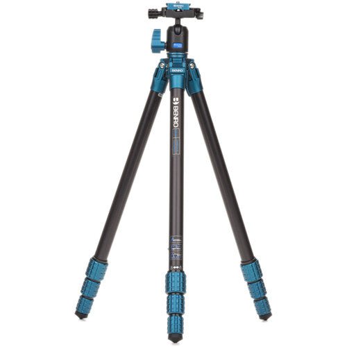 Benro SuperSlim Aluminum Tripod with Ball Head - Lightweight Travel Tripod for DSLR Cameras | Perfect for Outdoor Photography, Hiking & Travel Adventures