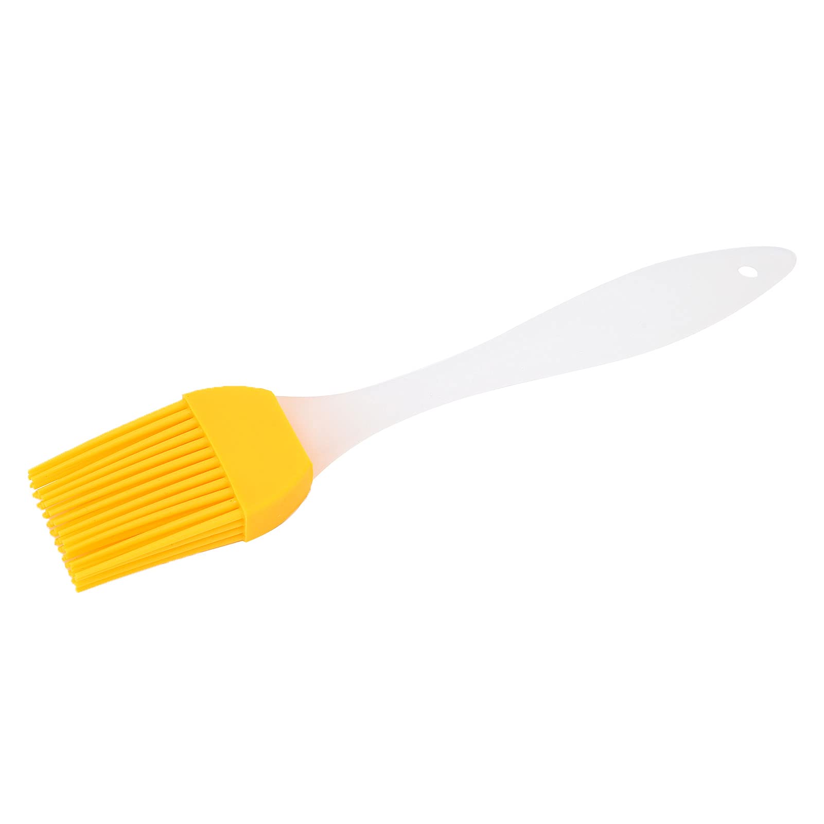 EVTSCAN Yellow Silicone Oil Brush - Non-Stick Grill Brush for BBQ, Kitchen & Outdoor Camping - Perfect for Seasoning, Basting & Cleaning Grills, Pans & Cookware