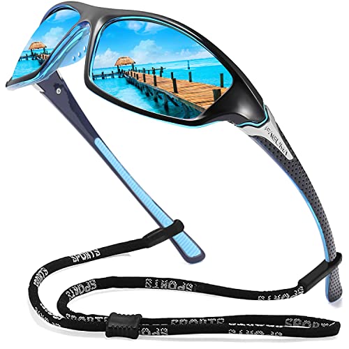 Black Blue Frame/Blue Mirrored Lens