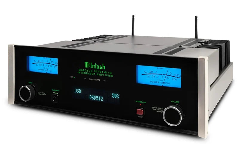McIntosh MSA5500 High-End Streaming Integrated Amplifier - Premium Home Audio System for Music Lovers | Perfect for Home Theater, Audiophile Listening Rooms & Luxury Entertainment Spaces