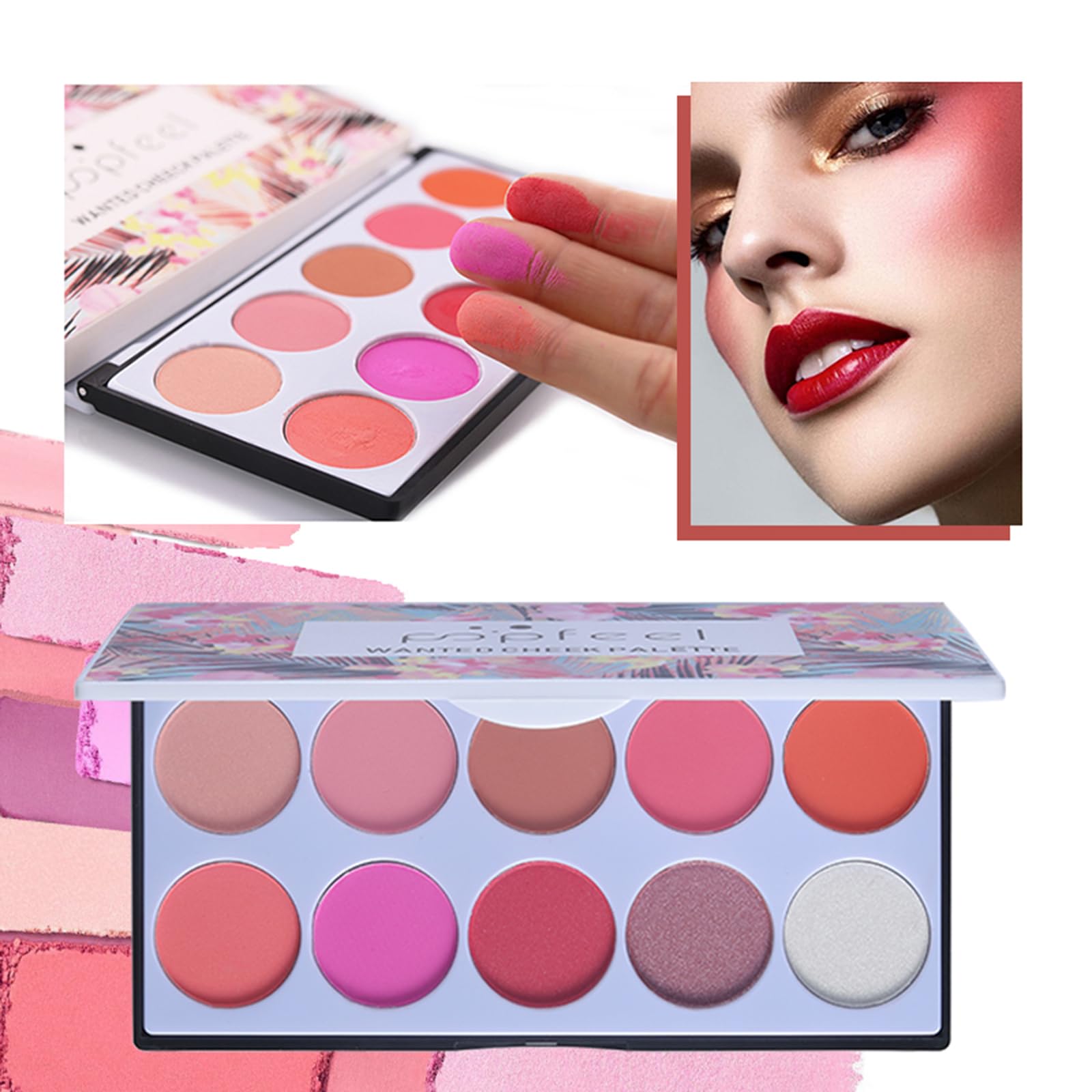 FantasyDay Complete Makeup Kit - Christmas Makeup Gift Set with Eyeshadow, Lipstick, Brushes, Contour Stick, Concealer, Mascara, Blush, Powder | Perfect for Holiday Gifting, Birthday Presents & Professional Makeup Artists