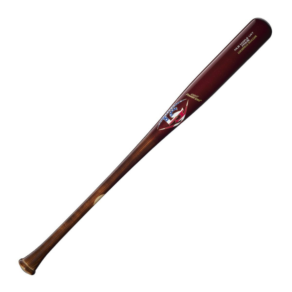 Louisville MLB Prime Maple U47 Baseball Bat - High Performance Wood Bat for Professional & Amateur Players - Perfect for Training, Games, and Home Run Practice