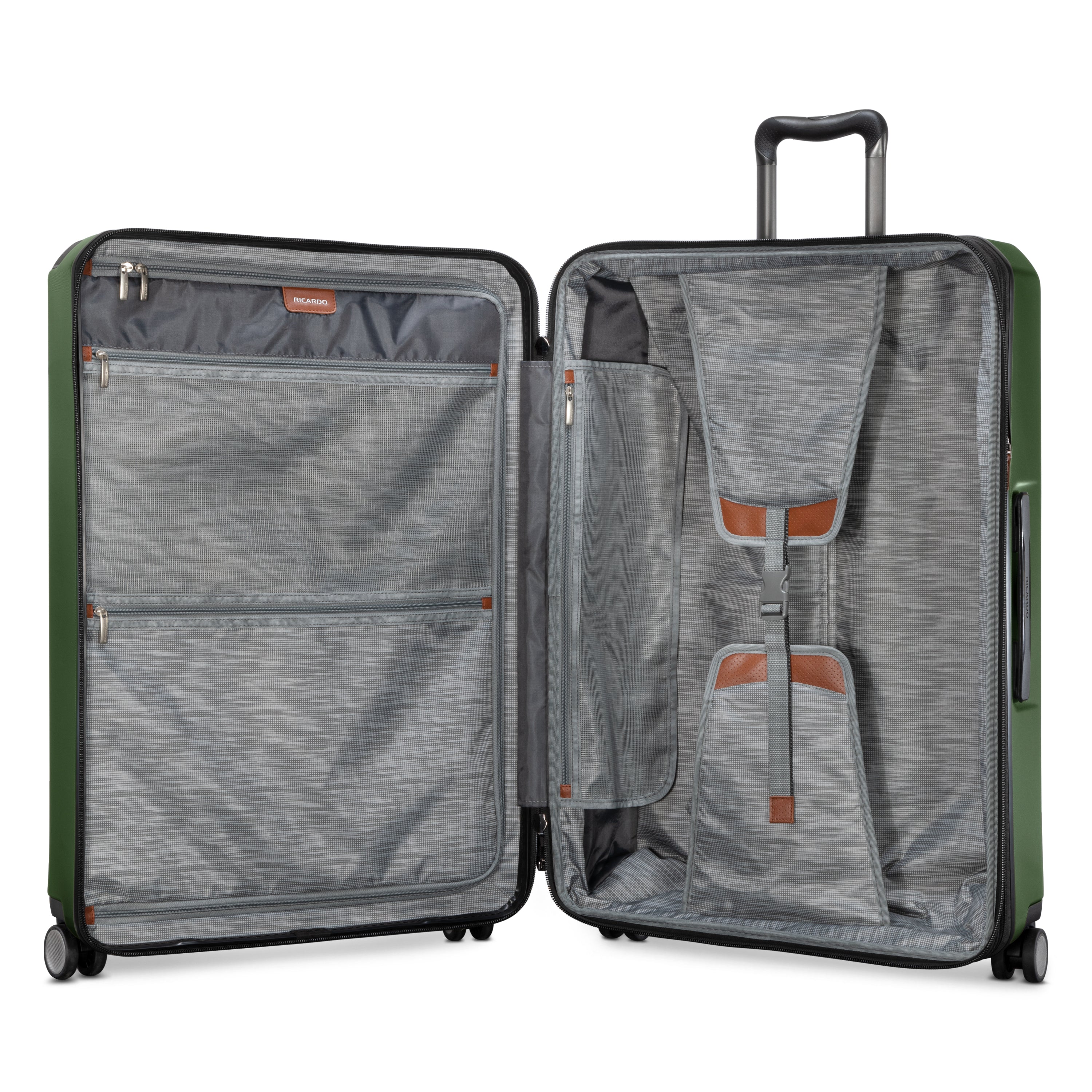 Ricardo Beverly Hills Montecito 2.0 Expandable Hardside Spinner Luggage - Large Check-In Suitcase for Travel, Business Trips & Vacations