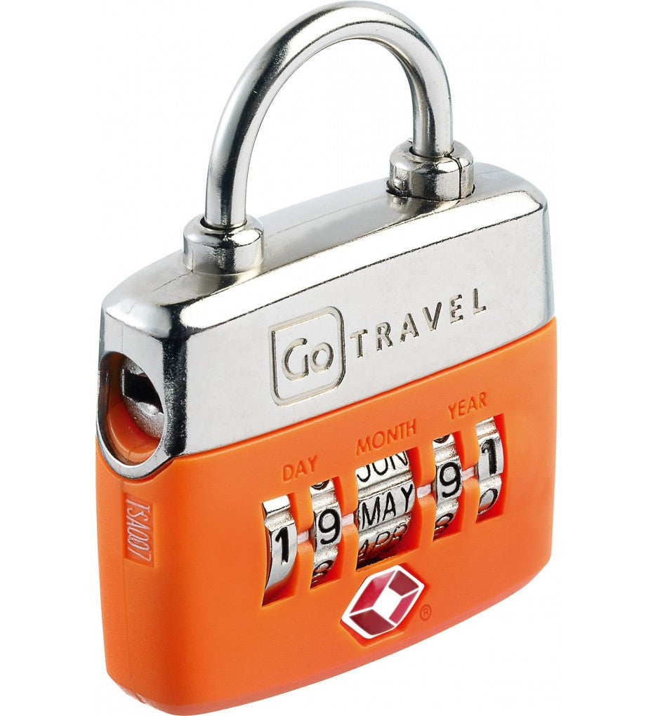 Go Travel Birthday Lock - Secure Luggage Lock for Travel, Suitcases & Backpacks - Ideal for Airports, Hotels & Gyms - TSA Approved Combination Lock