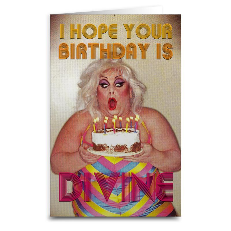 Divine Birthday Greeting Card - Elegant & Heartfelt Birthday Wishes - Perfect for Friends, Family & Loved Ones | Ideal for Birthdays, Anniversaries & Special Occasions
